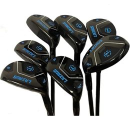 Golf Premium Hybrid Golf Clubs For Men - 23456789pw Hands à main gauche Single Club Graphite Shafts 240507