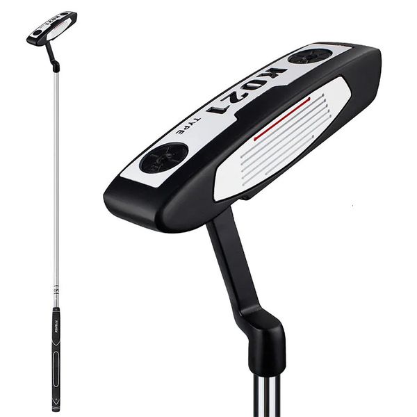 Golf Putter Clubs for Men Mujeres Derecho 3 líneas de puntería Capasa de agarre de goma Entrenamiento en internoutdoor 240424