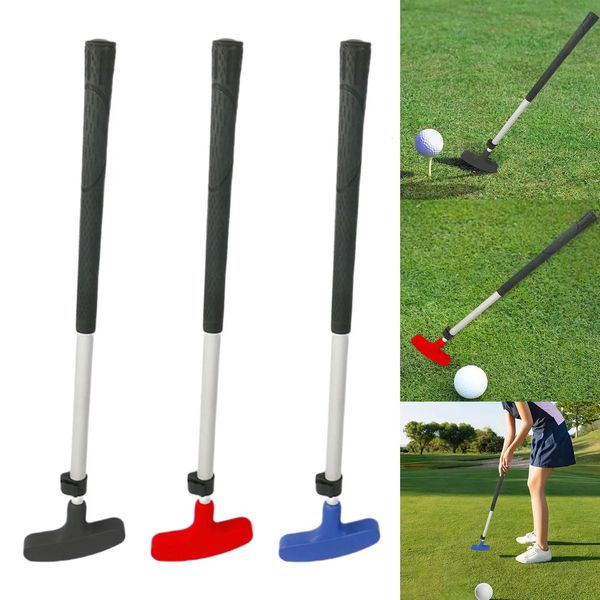 Golf Putter Golf Put Practice Tool Equipment Golf Training Nonlip Right Left Gight Two Way Golf Putter Golf Club 240507