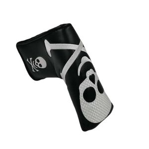 Golf Putter Head Cover Headvers New Skull Design for Golf Clubs Protector Velcro