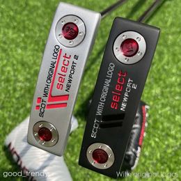 Golf Putter Select Newport 2 Autres produits de golf Leftright Hand Port 20 Putter Black Silver 32/33/34/35 pouces avec heaster 95