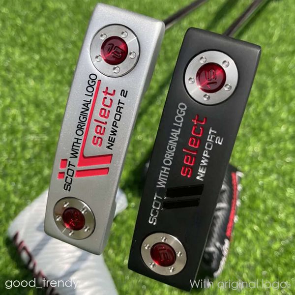 Golf Putter Select Newport 2 Autres produits de golf Leftright Hand Port 20 Putter Black Silver 32/33/34/35 pouces avec heaster 95