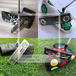 Golf Putter Special Newport2 Lucky Klavertje Vier Golfclubs voor heren Neem contact met ons op om foto's met LOGO te bekijken Golf met heren 9-stijl