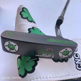 Golf Putter Universal Men and Women-personages Straight Putter Special Newport 2 Putter Lucky Four-Leaf Clover Golf Putter The Right Hand Golf Practice Putt 892