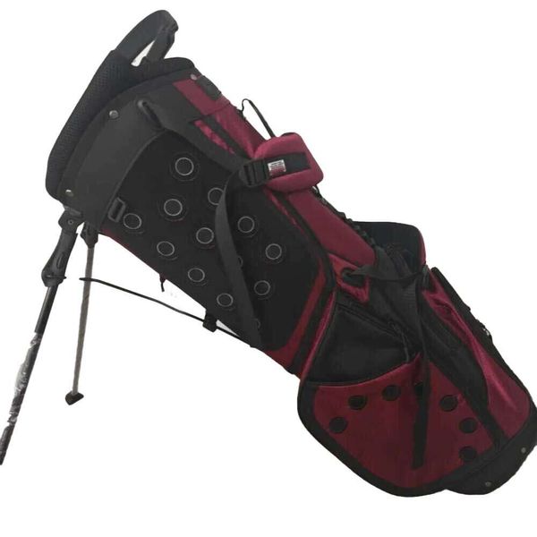 Golf Red Circle T Stand Sacs Hommes Un sac de golf léger en toile Contactez-nous pour plus de photos