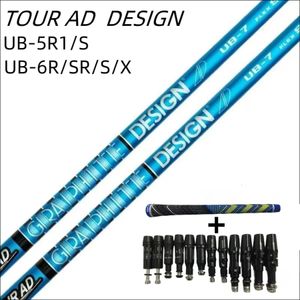 Arbre de golf AD UB 56 Conducteurs Wood Sr R S Flex Graphite Free Assembly Sleeve and Grip 240513