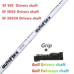 Golf Shaft Auto Driver SF405SF505SF505XSF505XX Flex Grafito Shaft Manga y agarre de madera de madera 240424