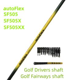Golfas Autoflex Golfaandrijfas SF405sf505xxsf505 sf505x Flex Graphite Shaft houten as Gratis montage hoes en grip 240124