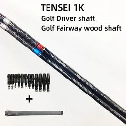 Golf Arbre tendue 1K Conducteurs Wood Sr R S Flex Graphite Free Assembly Sleeve and Grip 240425