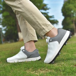 Chaussures de golf, herbe extérieure, anti-skid, chaussures de sport confortables et décontractées, fitness pour jeunes, chaussures de golf et de marche 39-48