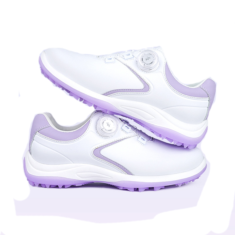 Buty golfowe damskie buty golfowe gałki gałki elastyczne sznurówki swobodne buty bez pośpiechu stałe paznokcie wodoodporne, bez poślizgu oddychające trampki