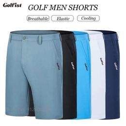 Short de golf Golfiste été Golf sport Shorts hommes Stretch refroidissement Golf Shorts mâle décontracté respirant bas sec Fit pantalon décontracté 2XS-3XL 230321