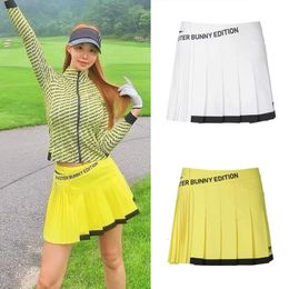 Golfshort Master Bunny Golfrok anti-lichtrok golfkleding slanke athleisure sneldrogende geplooide korte rok lente en zomer 230324