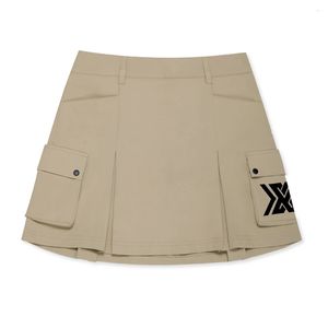 Jupe de golf femme courte jupe plissée de sports extérieurs décontractés jupe slim badminton tennis skorts vêtements de golf 240522