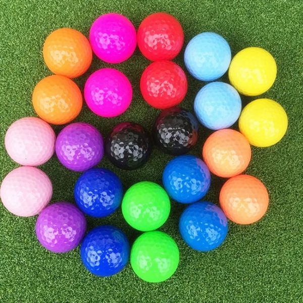 Golf Sport Balls Rubber Elastic Game Park Indoor Home Goods Supplies Clubs Soft Gym Practice Training Colored Article Accessoire 231220