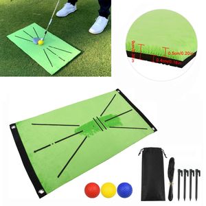 8 Stijlen Golf Swing Mat Indoor en Outdoor Swing Mat Raken Contact Track Detectie Mat Golf Training Accessoires/Outdoor Gebruik