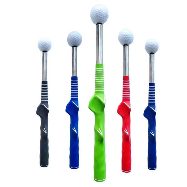 Golf Swing Practice Stick Télescopique Swing Trainer Golf Swing Master Training Aid Tool Golf Posture Corrector Exercise Supplies 240122