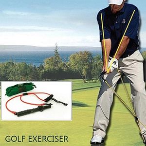Golf Swing Tension Belt Band Trainer Strength Training Action Supplies Golfing Club Correction Strong Device
