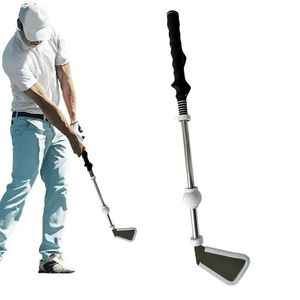 Golf Swing Trainer Swing Trainingshulpmiddelen Voor Golfoefeningen Warm-Up Stick Professionele Draagbare Golf Grip Training Stick Verbeteren 240108