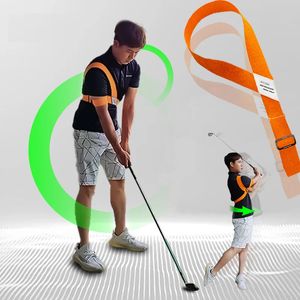 Golf Swing Trainer Tool Armband Riem Trainingshulpband Voor Heren Dames Houdingscorrectie 240228