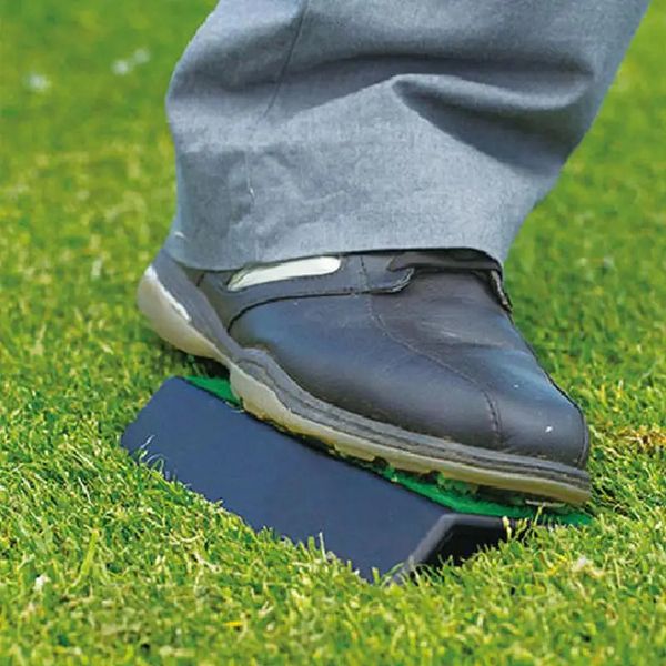 Pédale de gravité de jambe d'entraînement de Swing de Golf, aide antidérapante, entraîneur de Correction de Posture Portable pour fournitures 240228