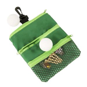 Sac de golf de golf sac de golf durable Sac de rangement de balle de golf avec clip