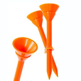 Golf Tees 50 stuks Plastic Golf Tees Plus 3-1/4 Herbruikbare Tees Upgrade Onbreekbaar Big Cup Tee UP Verminder wrijving Golf Tee Stand Golfbenodigdheden 231207