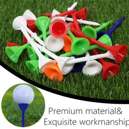 Golf Tees 8m lange golf tees Plastic trainingshulpmiddel Unbreakable Cup Tee Ball Holder Driving Range Accessoires Drop 231207