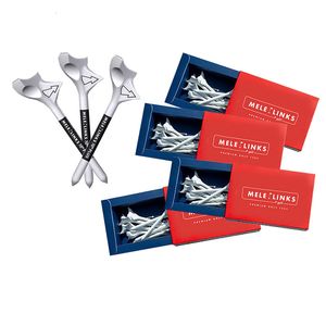 Tees de golf Tees de golf durables Insertion diagonale de 10 degrés Réduit la rotation Augmente la vitesse Porte-balle de golf avec emballage Accessoires de golf 230325