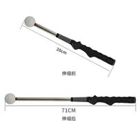 Golf Telescopic Swing Rod Stick Golf Warm Up Practice Training Aide pour Tempo Grip Force Golf Swing Trainer