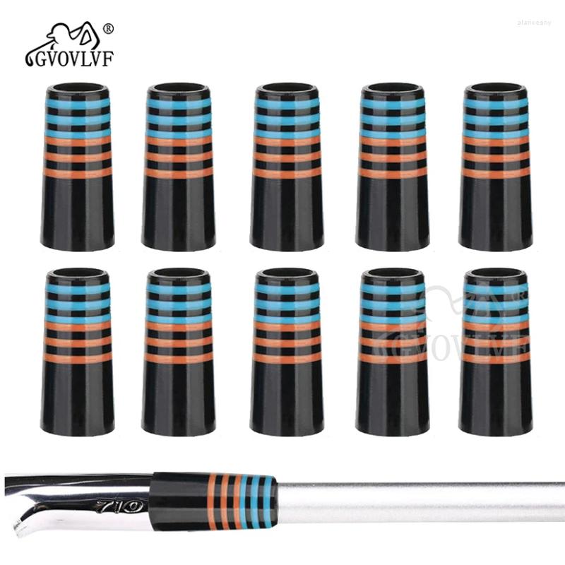 Golf-Trainingshilfen, 10 Teile/paket, Kunststoffhülsen, 0,355 Zoll, hochwertige Hülse für Eisen, Clubschäfte, Zubehör, 9,1 x 30 x 14 mm