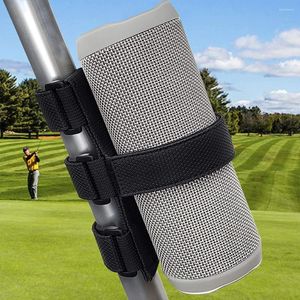 Ayudas de entrenamiento de golf Carrito Montaje de altavoz Altavoces Bluetooth para bicicleta / Soporte para botella de agua Accesorios de correa ajustable