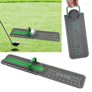 Golf Training Aids Precision Distance Putting Drill Putters Trainer Aid For Green Gate Practice Tool