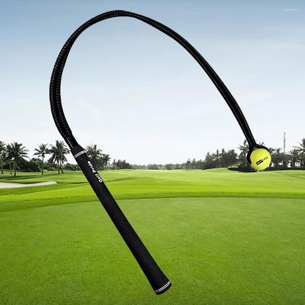 Ayudas de entrenamiento de golf PU Corrección postural Cuerda Portátil Swing Ejercitador Acción correctiva Ligero Durable Accesorios deportivos