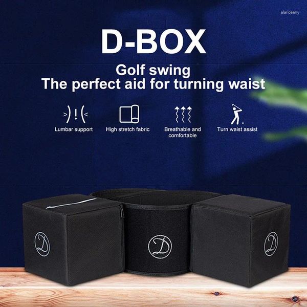 Ayudas de entrenamiento de golf Swing Practice Stick Merlot's D-BOX Interior y cintura Gire a la fuerza