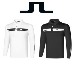 Golf T-shirts JL Kleding Herfst Heren039s Stretch Sneldrogend Shirt Met Lange Mouwen Heren Volledige Lengte3962298