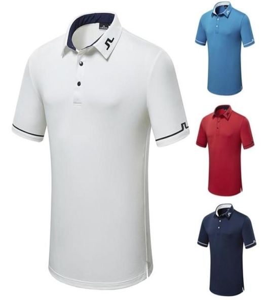 T-shirts de golf T-shirt à manches courtes Sports Loisirs Outdoor Blind JL Men039s Veste de haute qualité Prévenir Ball Polyester Fabri6678518