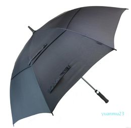 Parapluie de Golf pour hommes, ouverture automatique, coupe-vent, Extra Large, surdimensionné, 11 auvent, bâton étanche ventilé, 62 pouces