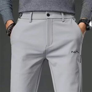 golfkleding lente en zomer mannen slank golfbroeken merk mode elastische golfbroeken heren broek ademend 240326