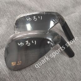 Golf yururi wedge Yururi Raw Gekku Forged 49 53 57 61 graden met stalen as zandwiggen golfclubs 240122