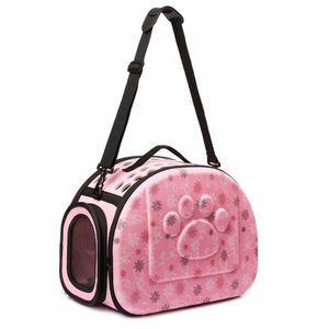 Gomaomi Plegable Pet Dog Carrier Aerolínea Aprobado Viaje al aire libre Cachorro Bolsa de hombro para perro pequeño C19021302