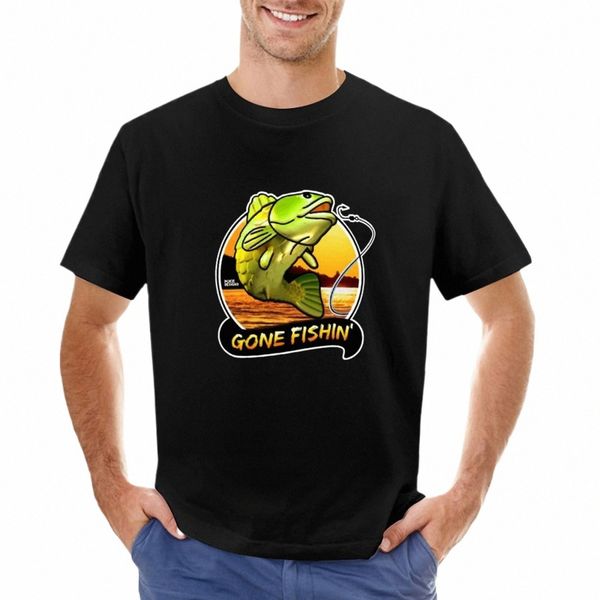 ido FISHINN' BIG BASS BONANZA Diseño - Pokie Designs camiseta Ropa estética tops de verano para hombre camisetas gráficas hip hop c10u #