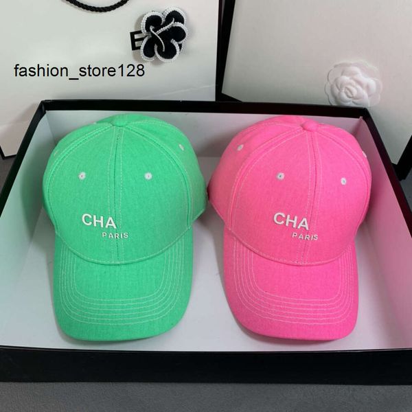 buon berretto da baseball Designer Casquette Candy cotone fluorescente Baseball Coppia Fashion Letter Street Shooting Cap