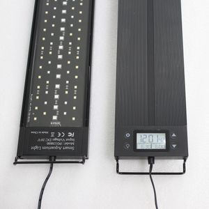 Bonne lampe programma 8 couleurs automatique sur le luminaire aquarium LED complet à spectre complet pour réservoir planté d'eau douce