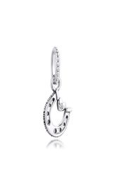 Good Luck Horseshoe Dangle Charms 925 Sterling Zilveren Kralen Fit Armband Kettingen Charm Kralen Hanger voor Sieraden DIY Maken 79912904380