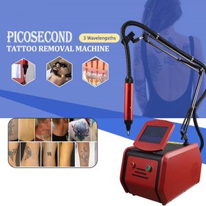 Bons prix Picoseconde Machine de détatouage indolore Nd Yag Laser élimination des pigments rajeunissement de la peau détatouage Picolaser