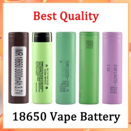 Batería de buena calidad 18650 HG2 30Q VTC6 3000mAh NCR 3400mah 25R 2500mAh E Cig Mod Célula de iones de litio recargable