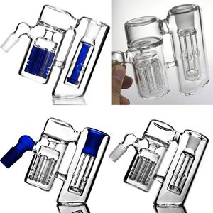 Goede kwaliteit 45 Graden Ash Catchers Arm Boom Roken Collector Dab Rig Glazen Bong 14mm 18mm Gezamenlijke reflux Glazen Bongs Accessoire Gratis Verzending