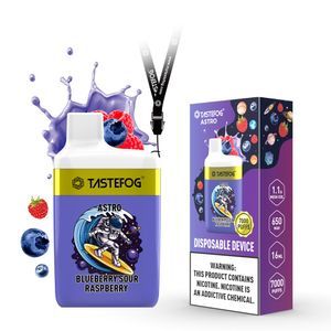 Bonne qualité et saveur Prix de gros E Cig jetable Tastefog Astro 7000puff Vape Pen Vape Bar