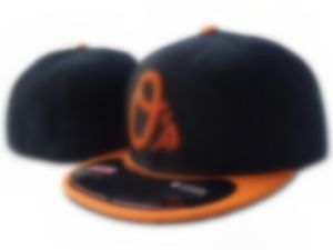 Bonne qualité arrivel mode Orioles casquettes de Baseball Hip-Hop gorras os Sport pour hommes femmes plats ajustés chapeaux hh-6.30